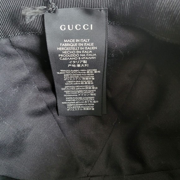 New Gucci UFO Fall '17 Collection Rainbow Floral Embroidery Baseball Cap Hat NWT - Picture 13 of 16